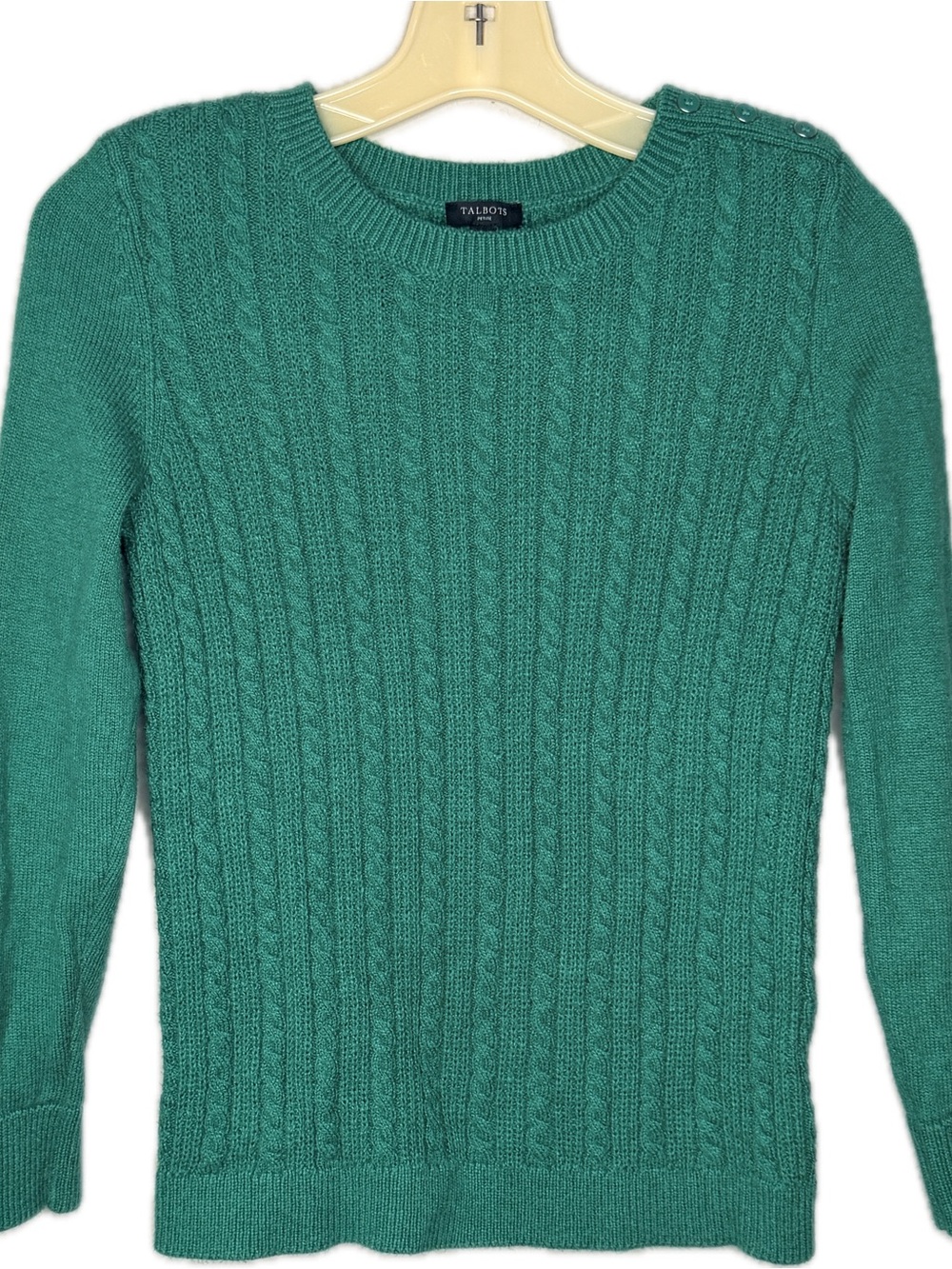 Talbot's Petites Green Sweater